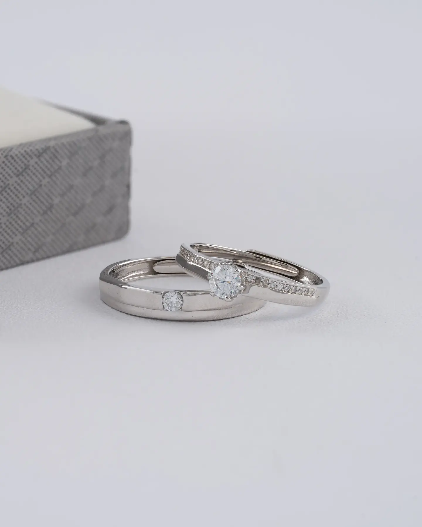 Anillo Promesa Ajustable Eternal Shine 1