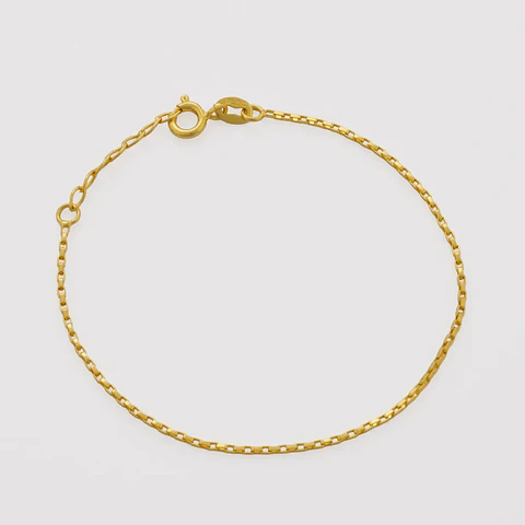 Pulsera tejido  Vintage 1.2 mm 16 Cms + Ext