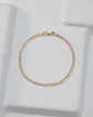 Pulsera tejido Cubana IT 3 mm 19.5 Cms - Miniatura 2