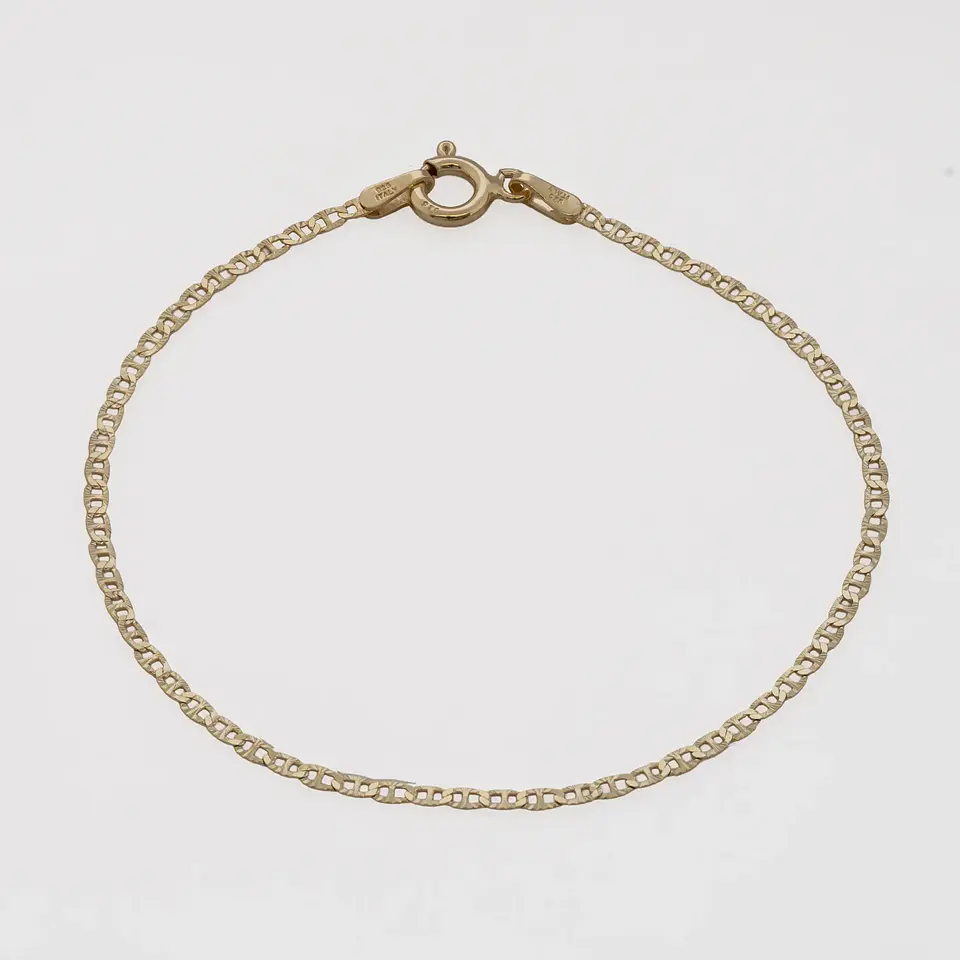 Pulsera Tejido Escalerita Con Destellos IT 1.7 mm 16.5 Cms 3