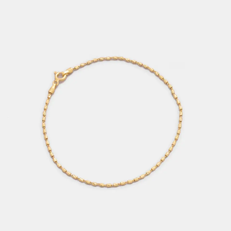 Pulsera  Tube Gold IT 19.5 Cms | Joyeria Fina 2