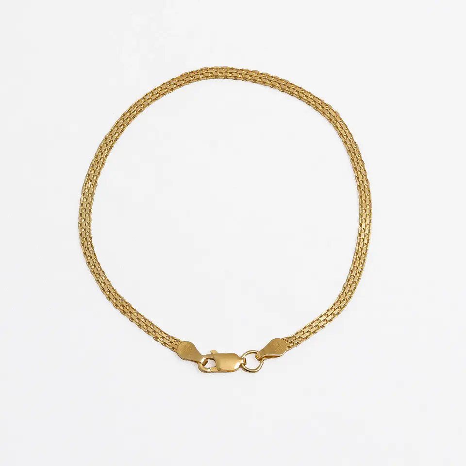 Pulsera tejido China IT 3 mm 19.5 Cms 1
