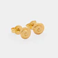 Arete Espiral 6 mm unisex | Moda | Oro laminado18k - Miniatura 1