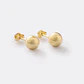 Topos  Balin 8mm liso |Joyería fina | Aretes Unisex - thumbnail 1