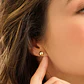 Topos  Balin 8mm liso |Joyería fina | Aretes Unisex - thumbnail 4