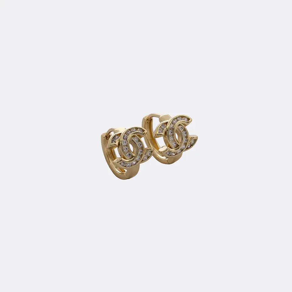 Arete Candonga GC 13 mm | Joyeria fina | Oro laminado18k  1