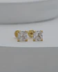 Arete Topo Royal SB 6 mm |Joyería fina | Aretes minimalista - Miniatura 1