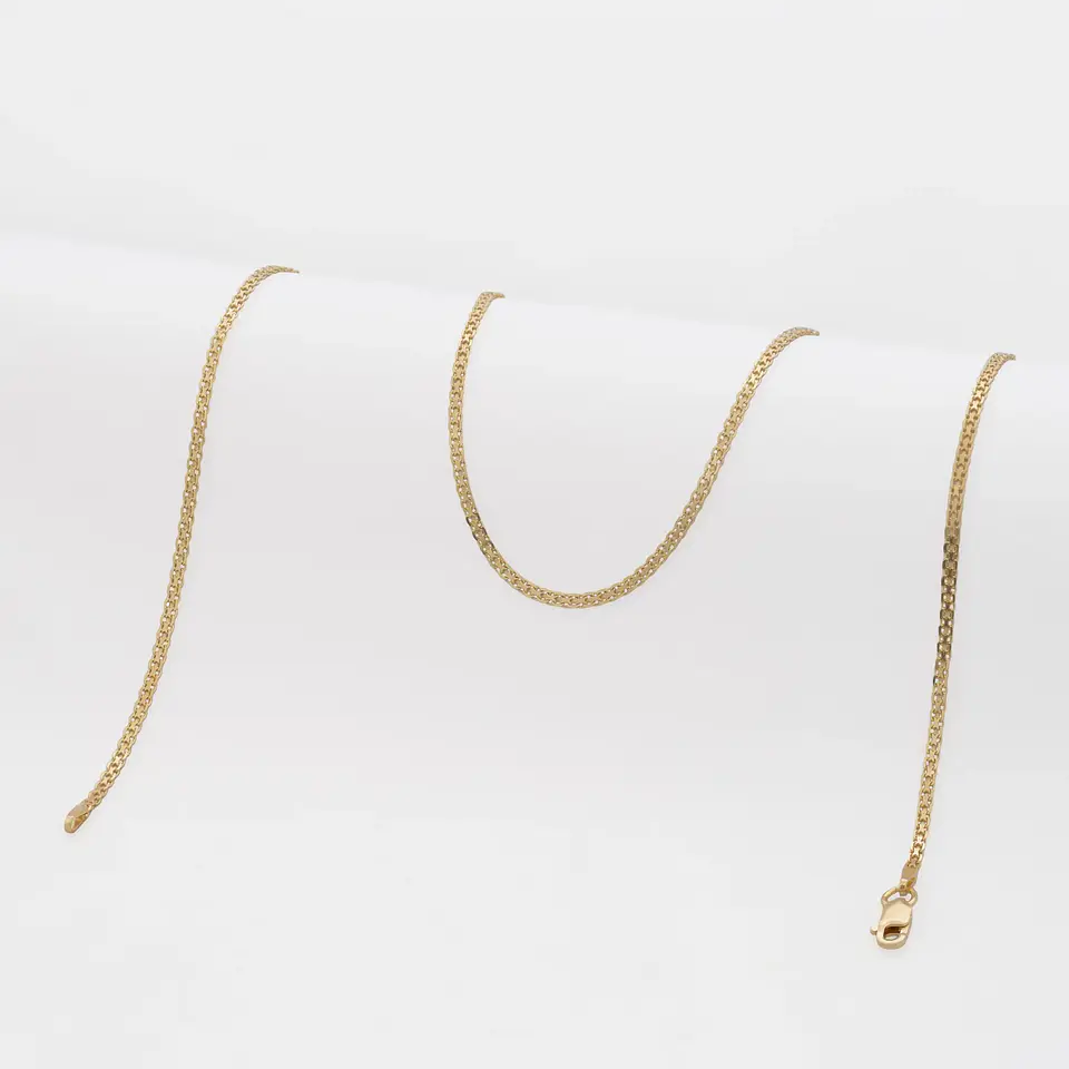 Cadena tejido China IT 2 mm 50 Cms | Joyas masculina |Minimalistas  1