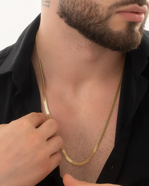 Cadena tejido China IT 5 mm 65 Cms | Joyas Masculinas 