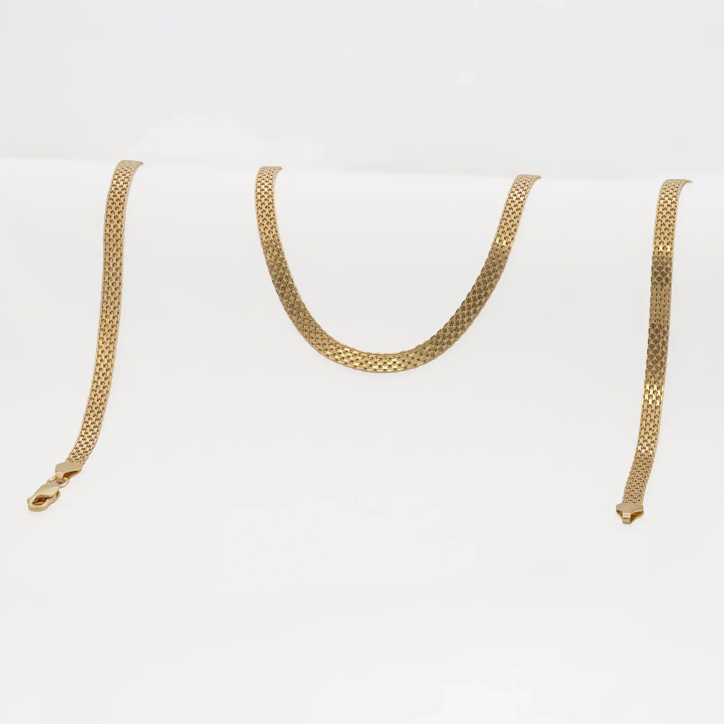 Cadena tejido China IT 5 mm 65 Cms | Joyas Masculinas  2