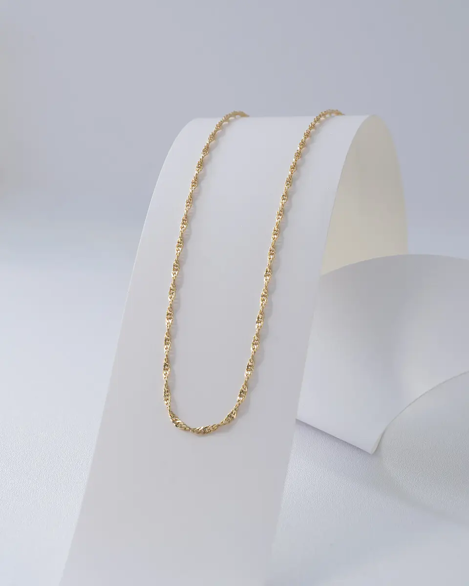 Cadena Tejido Singapur IT 1.7 mm 65 Cms 1