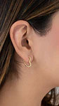 Arete Candonga Coeur 17,2 mm |Joyería Fina - Miniatura 2