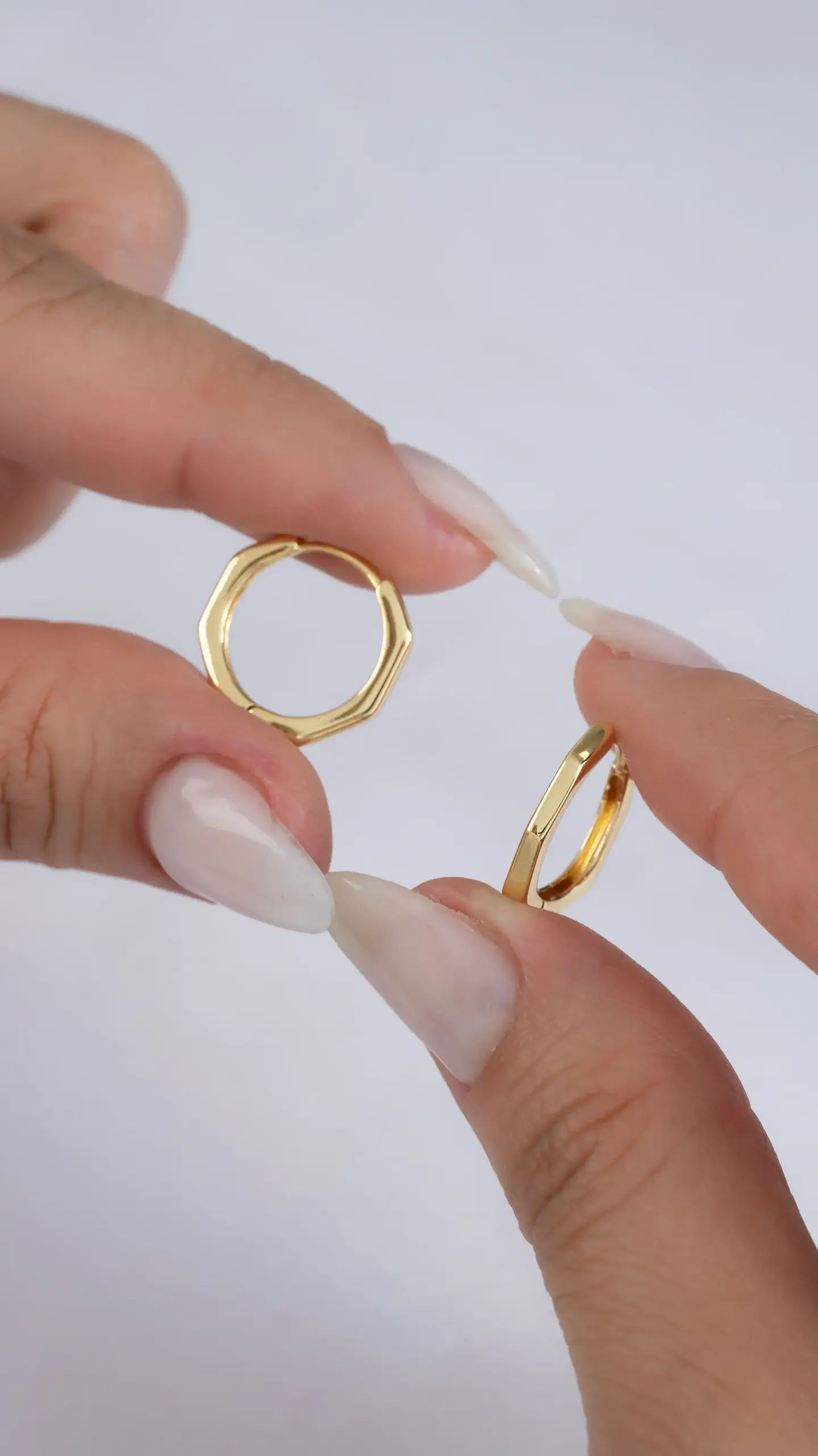 Arete Candonga Codice 15 mm |Joyeria fina  2
