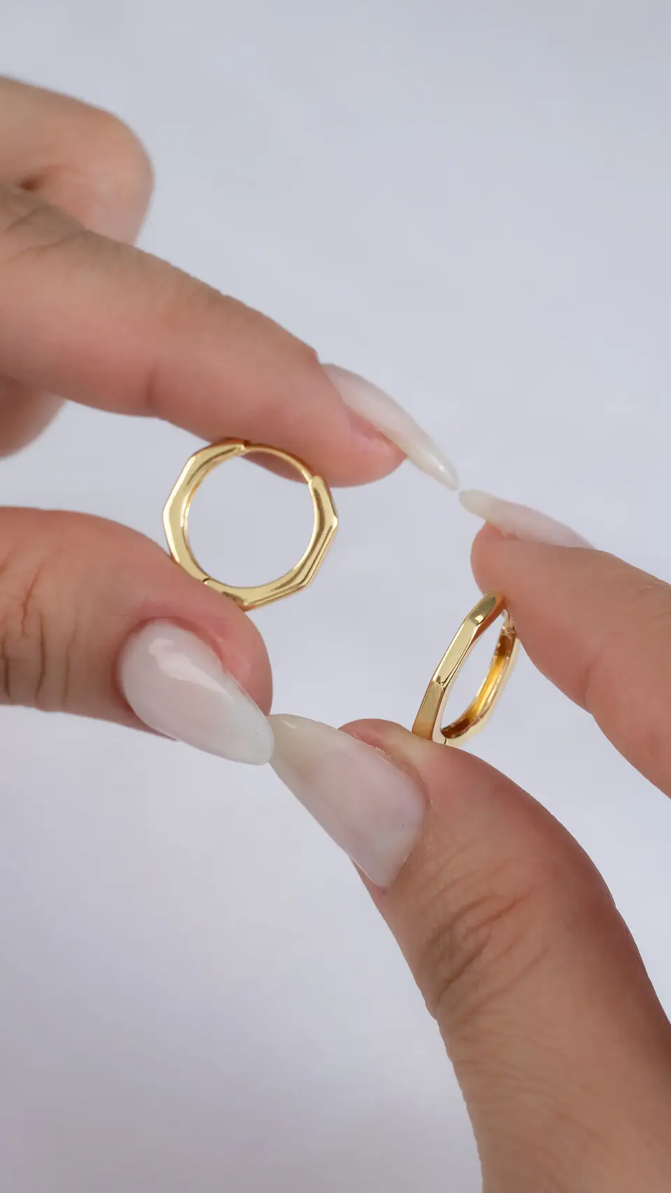 Arete Candonga Codice 15 mm |Joyeria fina  2