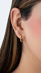 Arete Candonga Codice 15 mm |Joyeria fina  - thumbnail 3