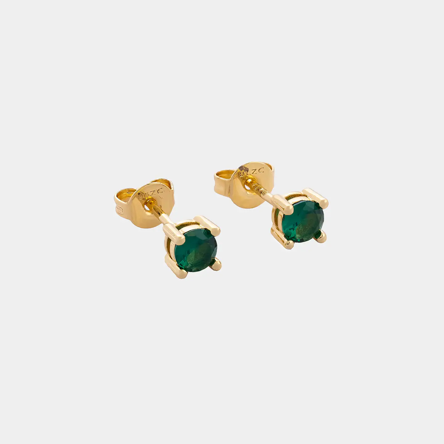 Arete Topo Esmerald 4 mm |Joyas 1