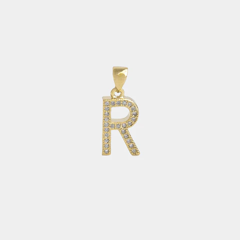 Dije Letras Circonia R