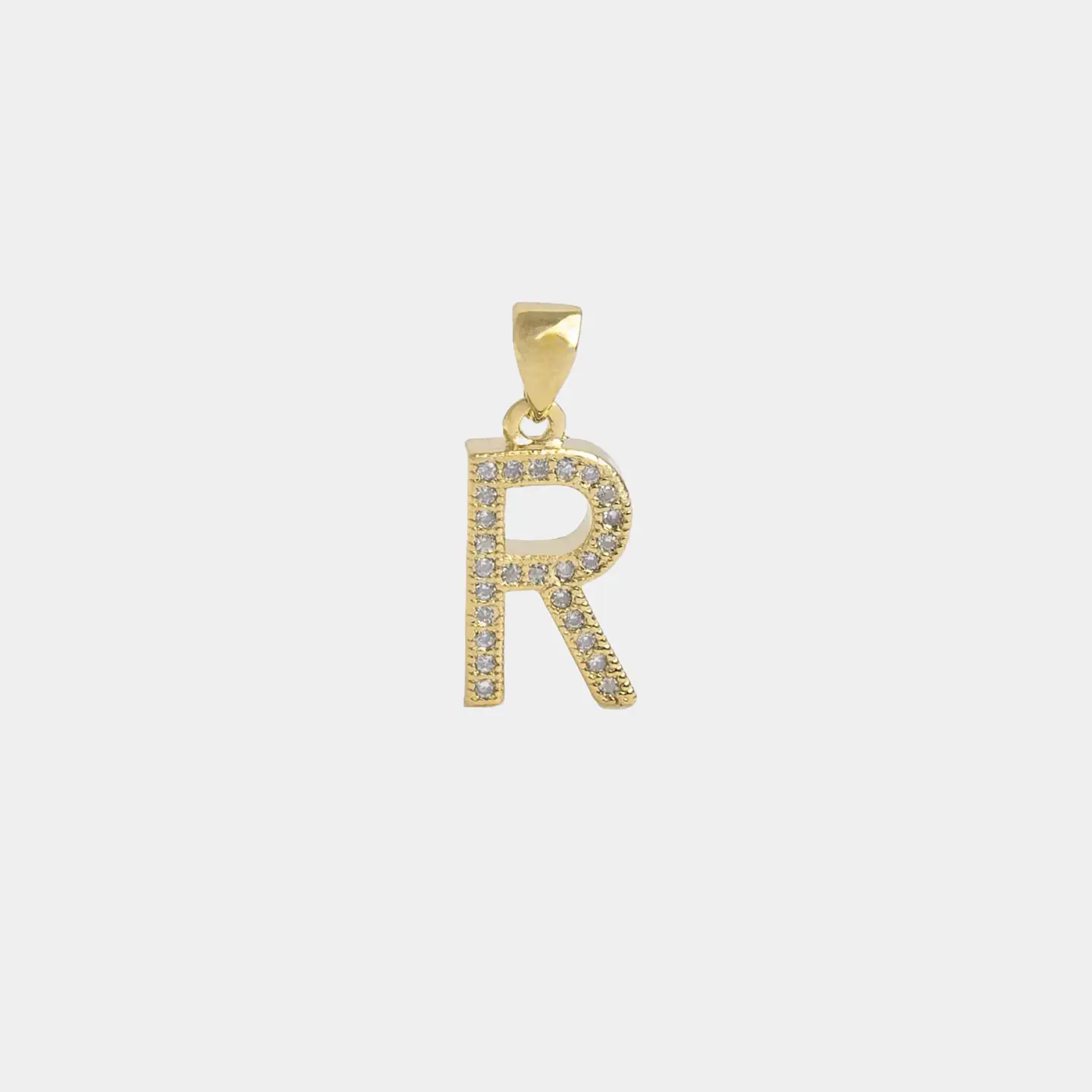 Dije Letras Circonia R 1