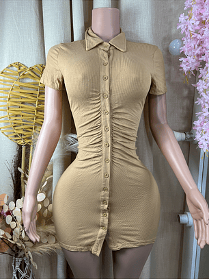Vestido beige 