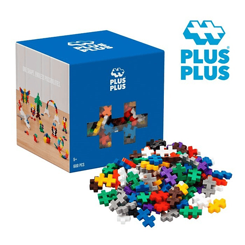 Cubo de piezas: Basic 600 pcs