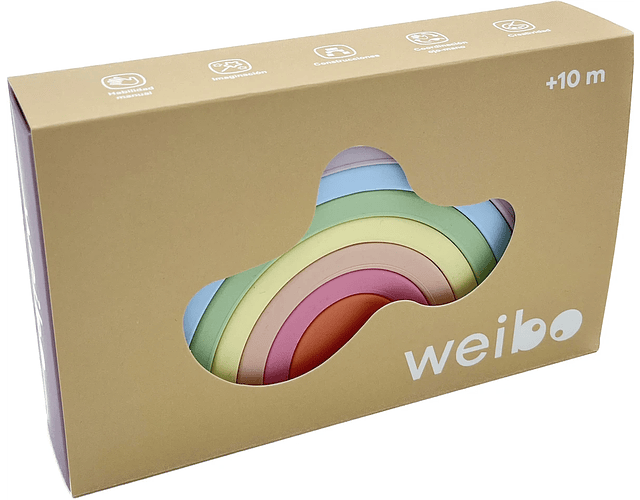 Weibo Rainbow pastel