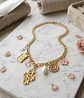 Colar Boho Charm Flores e Medalhas - Thumbnail 2