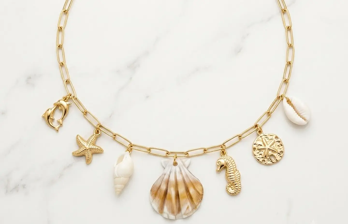 Colar de Elos com Amuletos do Mar II 2
