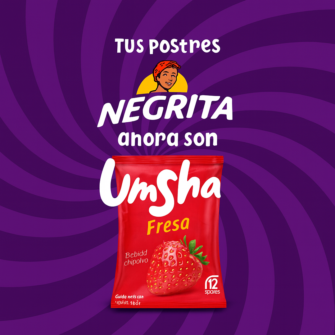 Refresco En Polvo Umsha Naranja 13 G X 12 Unidades 2