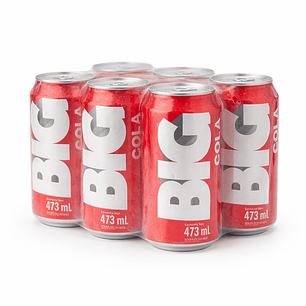 Big Cola 475 ml - Pack de 6 unidades