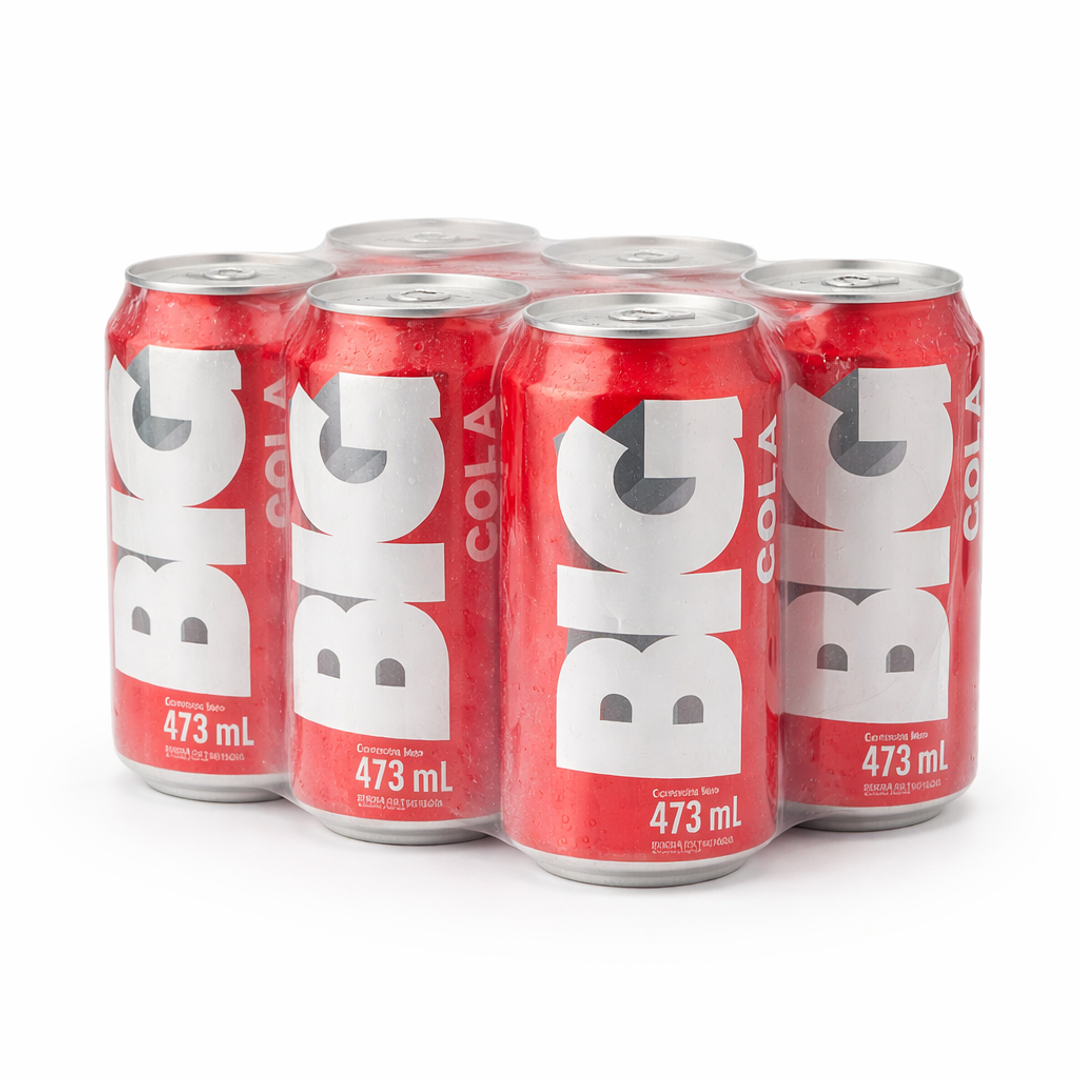 Big Cola 475 ml - Pack de 6 unidades 1
