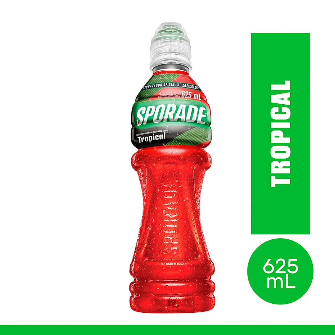 Sporade Fruit Punch (Rojo) 625 ml - Pack de 12 unidades 1