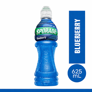 Sporade Blueberry (Azul) 625 ml - Pack de 12 unidades