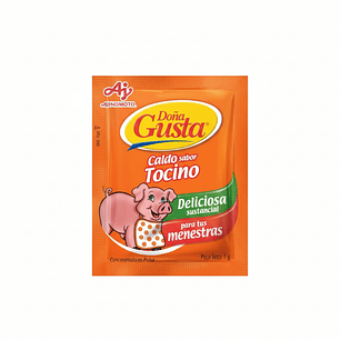 Concentrado en Polvo Doña Gusta Sabor Tocino 10u