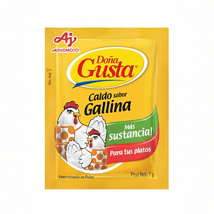 Concentrado en Polvo Doña Gusta Sabor Gallina 10u