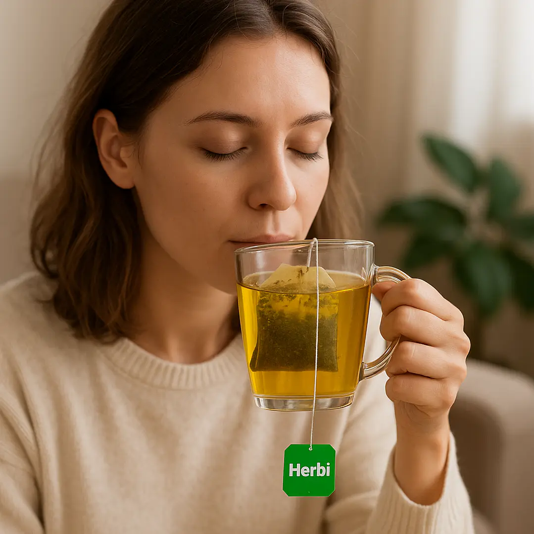 Té Herbi Hierba Luisa Natural 100 Sobres - Infusión Peruana 2