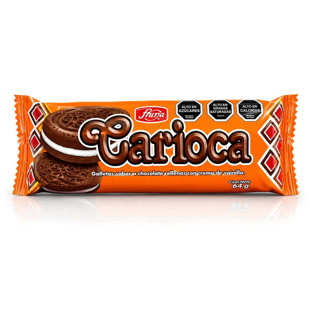 Galleta Carioca Fruna 32 Unidades 1