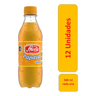 Bebida Fruna Papaya 500ml Display 12 un.