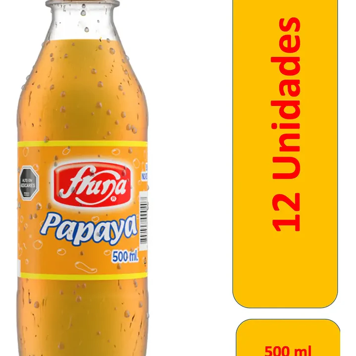 Bebida Fruna Papaya 500ml Display 12 un. 1