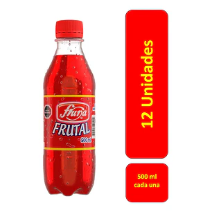 Bebida Fruna Frutal 500ml Display 12 un.