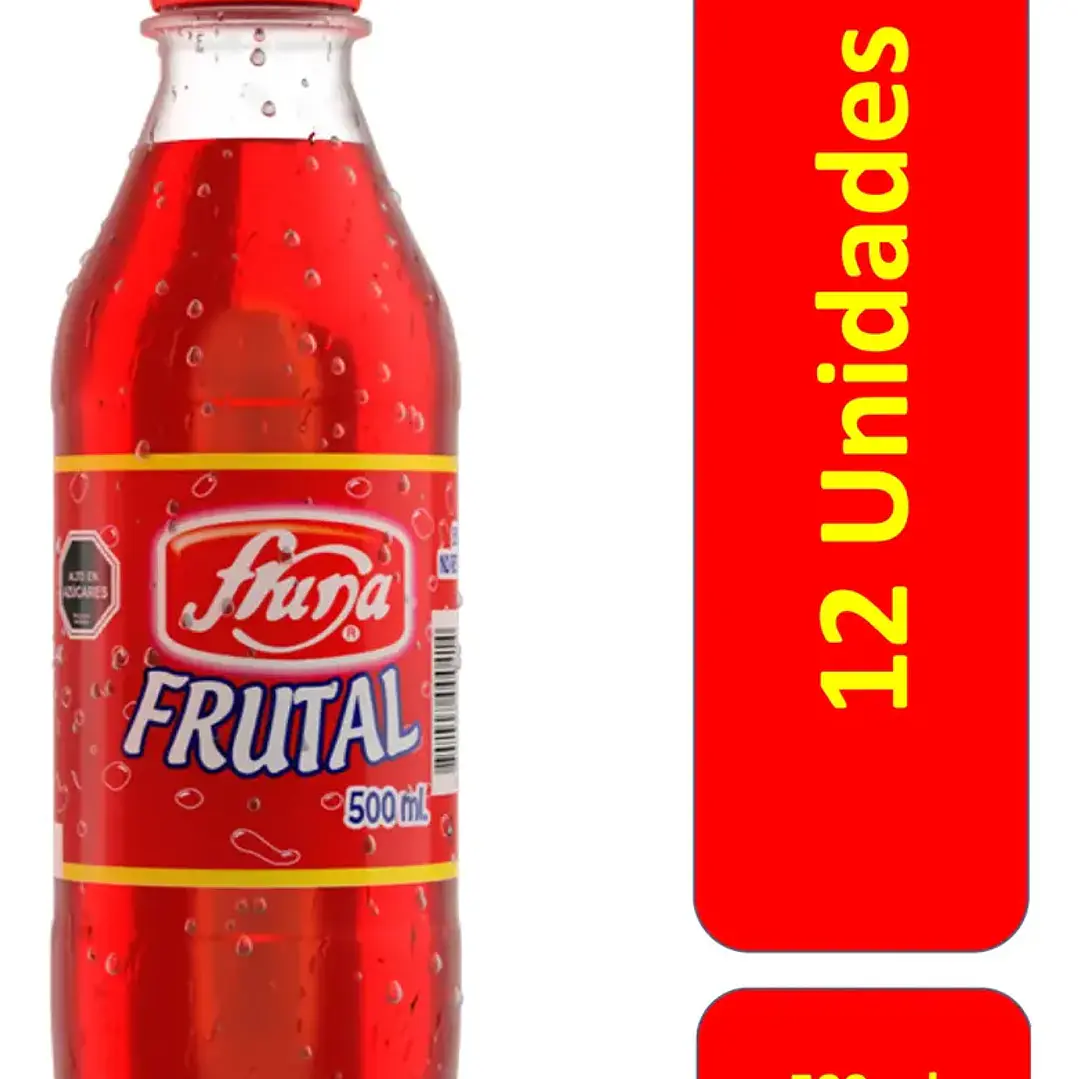 Bebida Fruna Frutal 500ml Display 12 un. 1