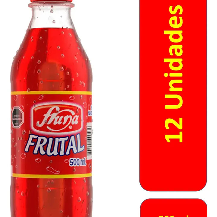 Bebida Fruna Frutal 500ml Display 12 un. 1