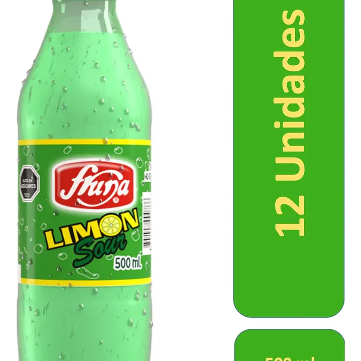 Bebida Fruna Limón 500ml Display 12 un. 1