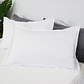 Fundas de Almohadas Blancas Pack 2 unidades 50x70 cm - Miniatura 2