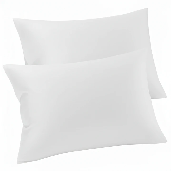 Fundas de Almohadas Blancas Pack 2 unidades 50x70 cm 1
