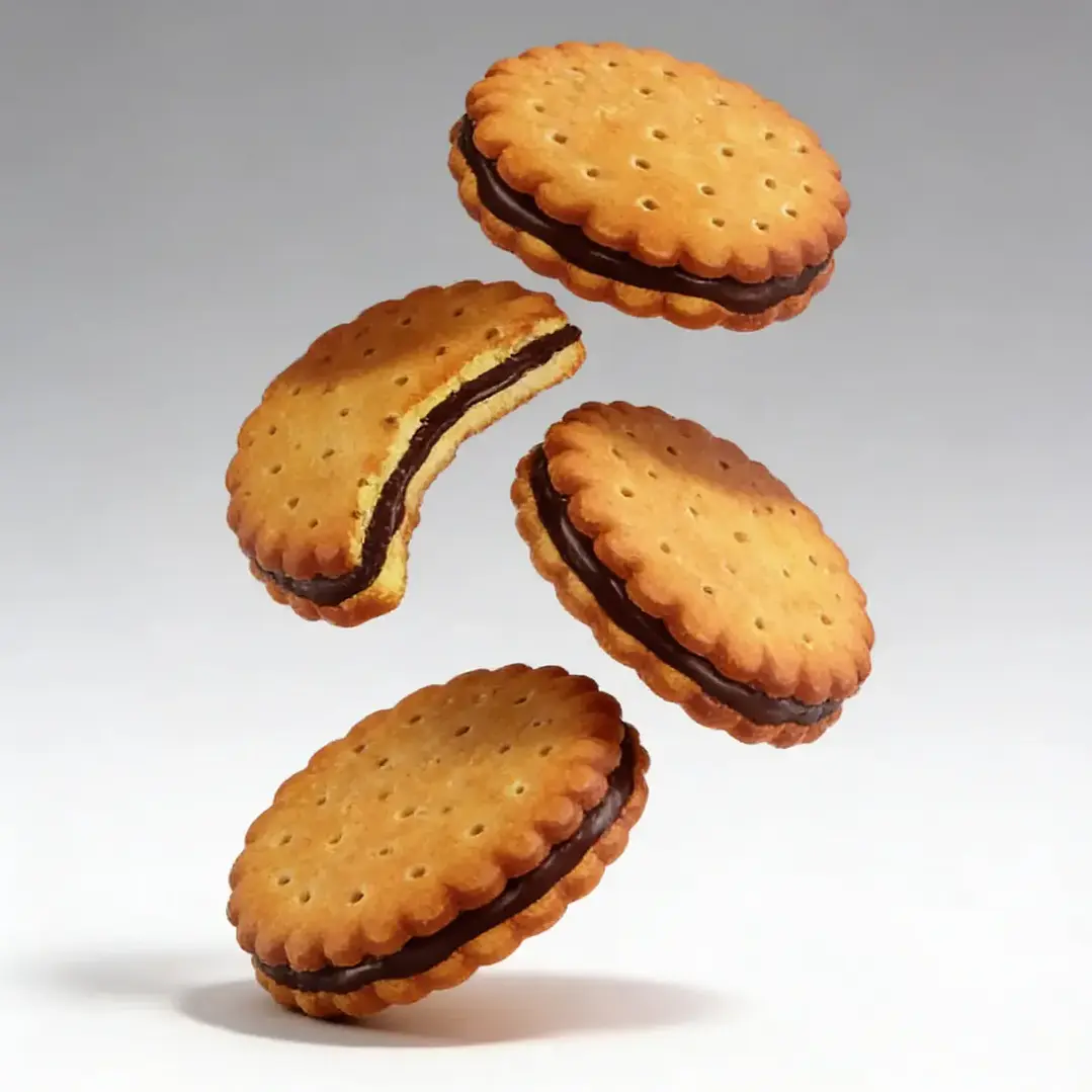 Galletas Sandwich Chiky Bum, Fruna - Paquete De 500gr (16u) 2