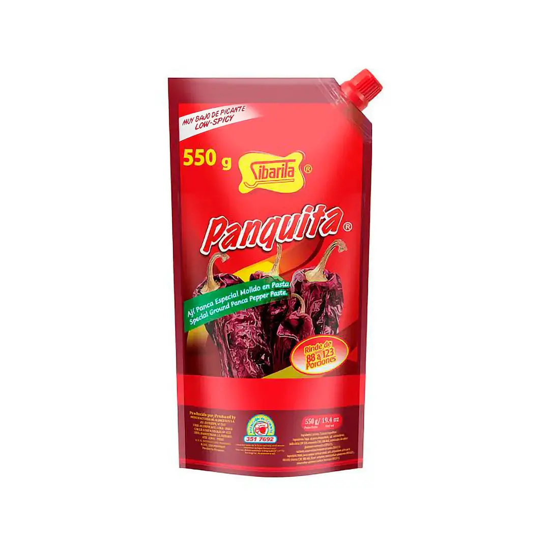 Ají Sibarita Panquita Bajo Picante Doypack 550 g 1