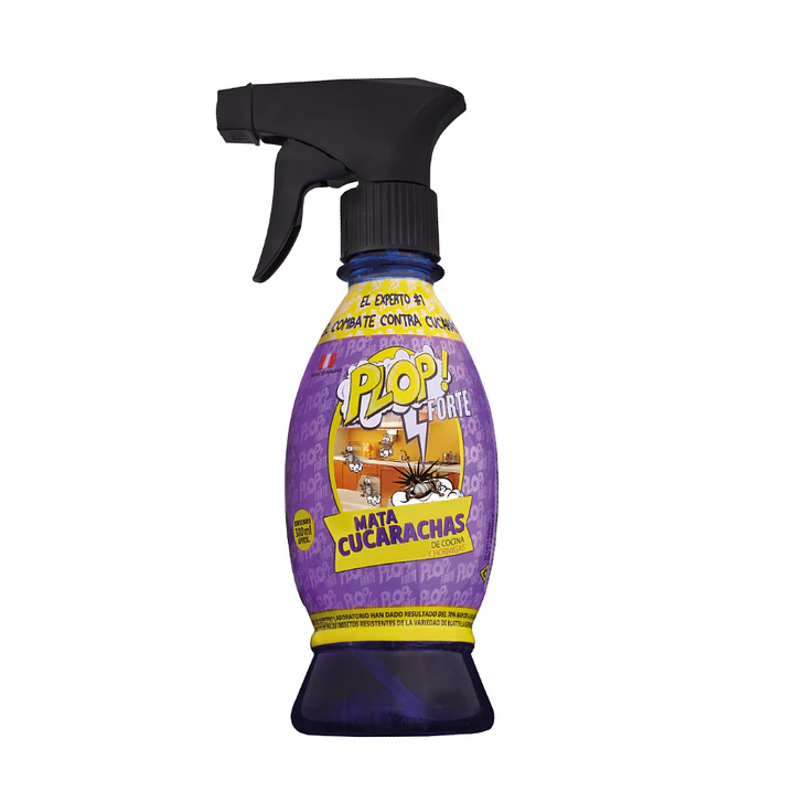 Insecticida Plop Forte Cucarachas Hormigas 300ml Sin Olor 1
