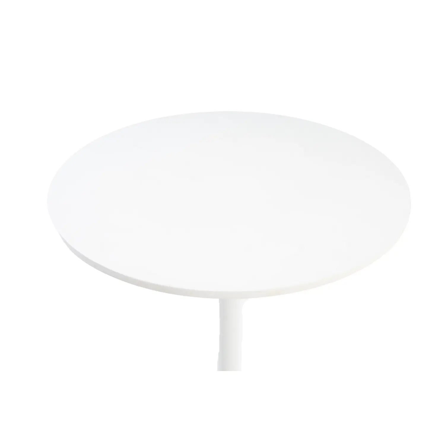 Mesa Alta Redonda en MDF y Metal de Bar 90X60cm 3