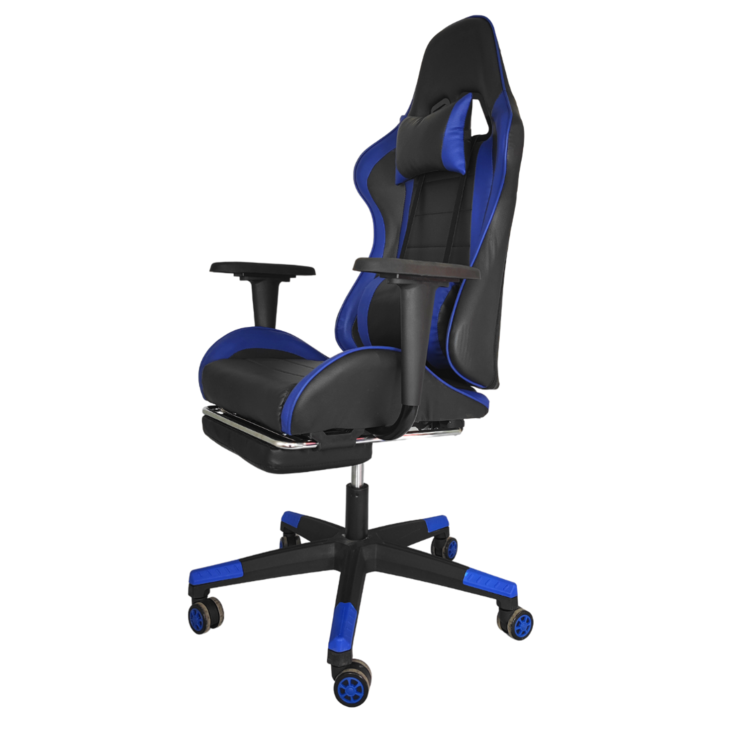 Silla Gamer King Azul/Negro 6