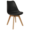 Silla Tulip con Patas de Madera